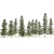 Optimized 3D Alaskan Cedar Forest 3D model small image 6