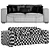 Elegant Formenti Luxury Sofa Set 3D model small image 2