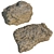 Sandstone Landscape Stones Set 3D model small image 1