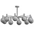 Designer Lamp Aida: VRay Model 3D model small image 3