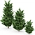 High Detail Leyland Cypress Tree 3D model small image 5