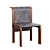 1stDibs Vintage Leather Chair 3D model small image 2