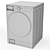 LG WM6700HBA Front Load Washer 3D model small image 6