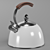 Sleek Stainless Tea Kettle 3D model small image 6