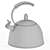 Sleek Stainless Tea Kettle 3D model small image 7