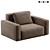 Elegant Arflex Marechiaro Armchair 3D model small image 4