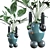Handcrafted ceramic Explorer vases BD 3D model small image 5