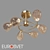 Eurosvet Noemi Ceiling Light 3D model small image 1