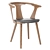 Modern SK2 Dining Chair Upholstered 3D model small image 1