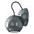 Modern Metal Sconce Light 3D model small image 2