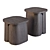 French Designer Side Tables by MIO 3D model small image 1