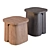 French Designer Side Tables by MIO 3D model small image 2