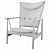 Premium Whisky Lounge Chair 3D model small image 4