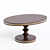 Frida Table in Oak Wood 3D model small image 3