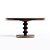 Frida Table in Oak Wood 3D model small image 4