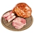 Bacon Model with Cutting Board 3D model small image 1