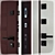 Premium Metal Entrance Door Ingrid 3D model small image 2
