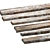 Vintage Painted Board Set 3D model small image 4