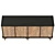Modern Chelsea Media Console, Realistic 3D Model 3D model small image 3