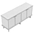 Modern Chelsea Media Console, Realistic 3D Model 3D model small image 6
