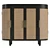 Modern UV-Mapped Cabinet Model 3D model small image 2
