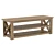 Modern Entryway Bench with Texture 3D model small image 2