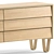 Modernica Bentwood Double Wide Dresser 3D model small image 6