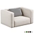 Modern Marichiaro Armchair Design 3D model small image 2