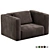 Modern Marichiaro Armchair Design 3D model small image 4