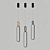 Nordic Style Design Lamp 3D model small image 3