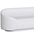 Contemporary Velvet Upholstered Sofa 3D model small image 3