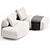 GOGAN Modular Sofa Moroso 3D model small image 2