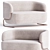  Modern Italian Marabu Sofa 3D model small image 1