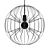 Austrian Eglo Okinzuri 98083 Chandelier 3D model small image 4