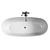 Neoro N80 Freestanding Bath: Easy-Care Elegance 3D model small image 2