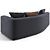 Trussardi Casa Abstract Sofa: Contemporary Luxury 3D model small image 3