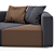 Trussardi Casa Abstract Sofa: Contemporary Luxury 3D model small image 8