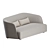 Verzelloni Davos 4-Seater Sofa 3D model small image 5