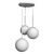 Maytoni Modern Pendant Lights Black, White, Gold 3D model small image 7