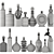 Fantasy Bottles Collection: Textured Ornaments 3D model small image 5