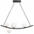 Sleek Modern Dino Light Fixture 3D model small image 1