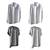 Joaquin Double Wardrobe: Dual Functionality 3D model small image 6