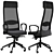 Ergonomic Vissle Markus Office Chair 3D model small image 1