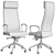 Ergonomic Vissle Markus Office Chair 3D model small image 4