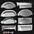 Modern Door Knobs Set 3D model small image 3