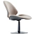 Modern Swivel Lounge Chair Design 3D model small image 1