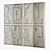 Edith Beurskens Relief Panel Set 3D model small image 2
