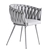 Elegant ROMA LUX Velvet Chair 3D model small image 5