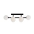 Modern Steel and Glass Pendant 3D model small image 4