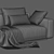 Elegant Flexform Lario 3-Seat Sofa 3D model small image 5
